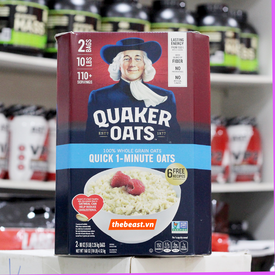 Bột Yến Mạch Quaker Mỹ Túi 1 Kg - Thơm ngon, bột mịn