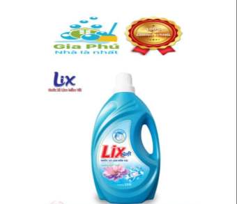 Nước xả vải LIXSOFT hương hoa hồng 3.6L - xả quần áo lưu hương trên từng sợi vải