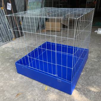 LỒNG NUÔI GÀ CHỌI GÀ TRE SIZE 80x80x80  KÈM KHAY NHỰA, LỒNG CHỤP GÀ CHỌI GÀ TRE GIÁ RẺ