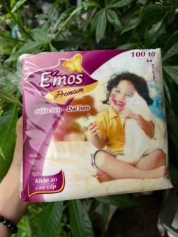Khăn giấy ăn cao cấp E'mos Premium 100 tờ