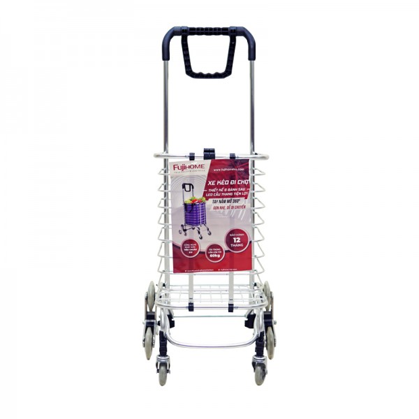 Xe kéo đi chợ, leo cầu thang fujihome sc-260