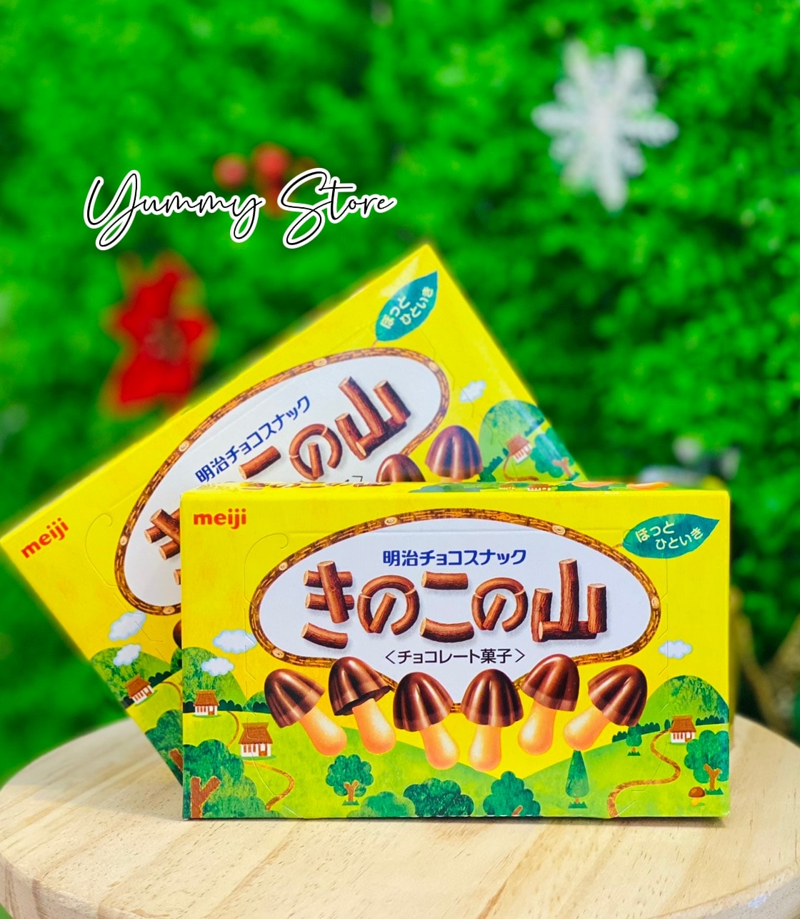 Bánh nấm socola meiji nhật bản - 74g