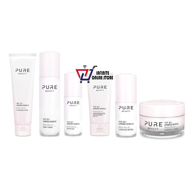 Gambar Pure Beauty Urban Shield Brighten Up Series Skincare Product