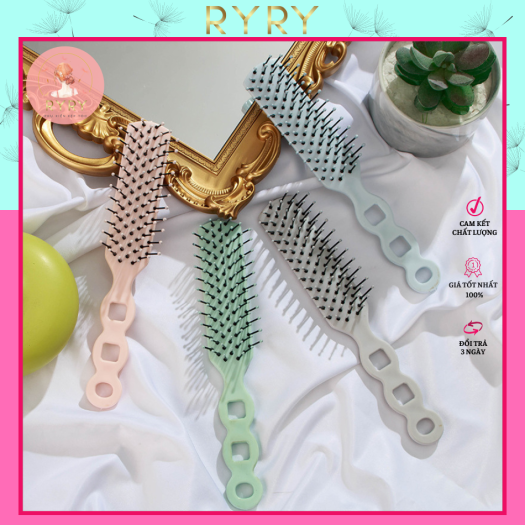 Lược Chải Tóc Massage Da Đầu, Lược Chải Tóc Gỡ Rối Siêu Tốc Dễ Thương Tiện Dụng