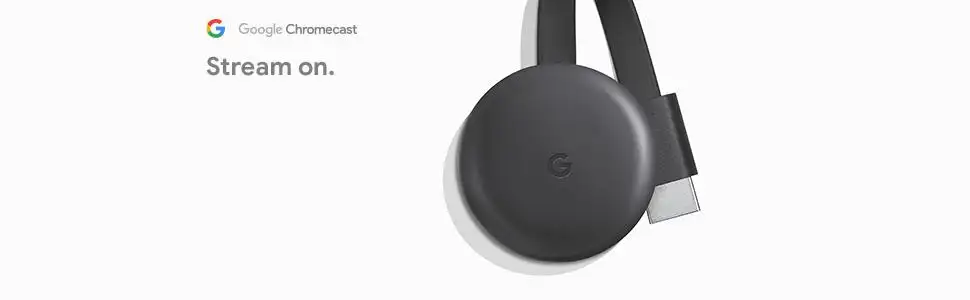 Google Chromecast 3rd Generation (Black) – JG Superstore
