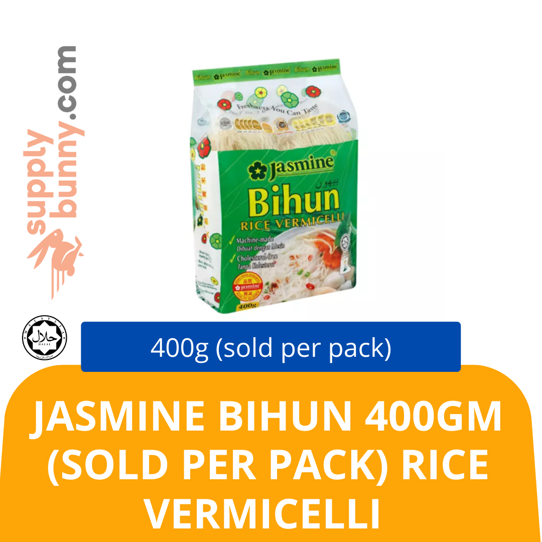 Jasmine Bihun 400gm (sold per pack) Rice Vermicelli Halal