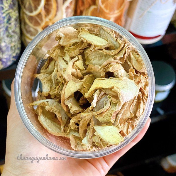 Gừng khô sấy lát