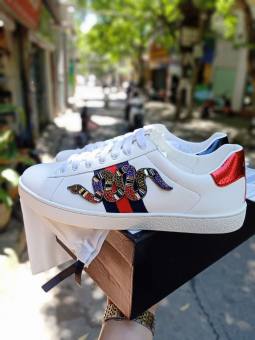 Giày Gucci ACE Rắn Đá Đế Thơm Vani - Bản 1.1- Free Ship + Full Box + Phụ kiện