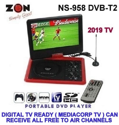 Zen Portable Dvd Player Led Tv Ns 1129 (13.8 Inch) | Lazada Zen Portable Dvd Player Led Tv Ns 1129 (13.8 Inch) | Lazada
