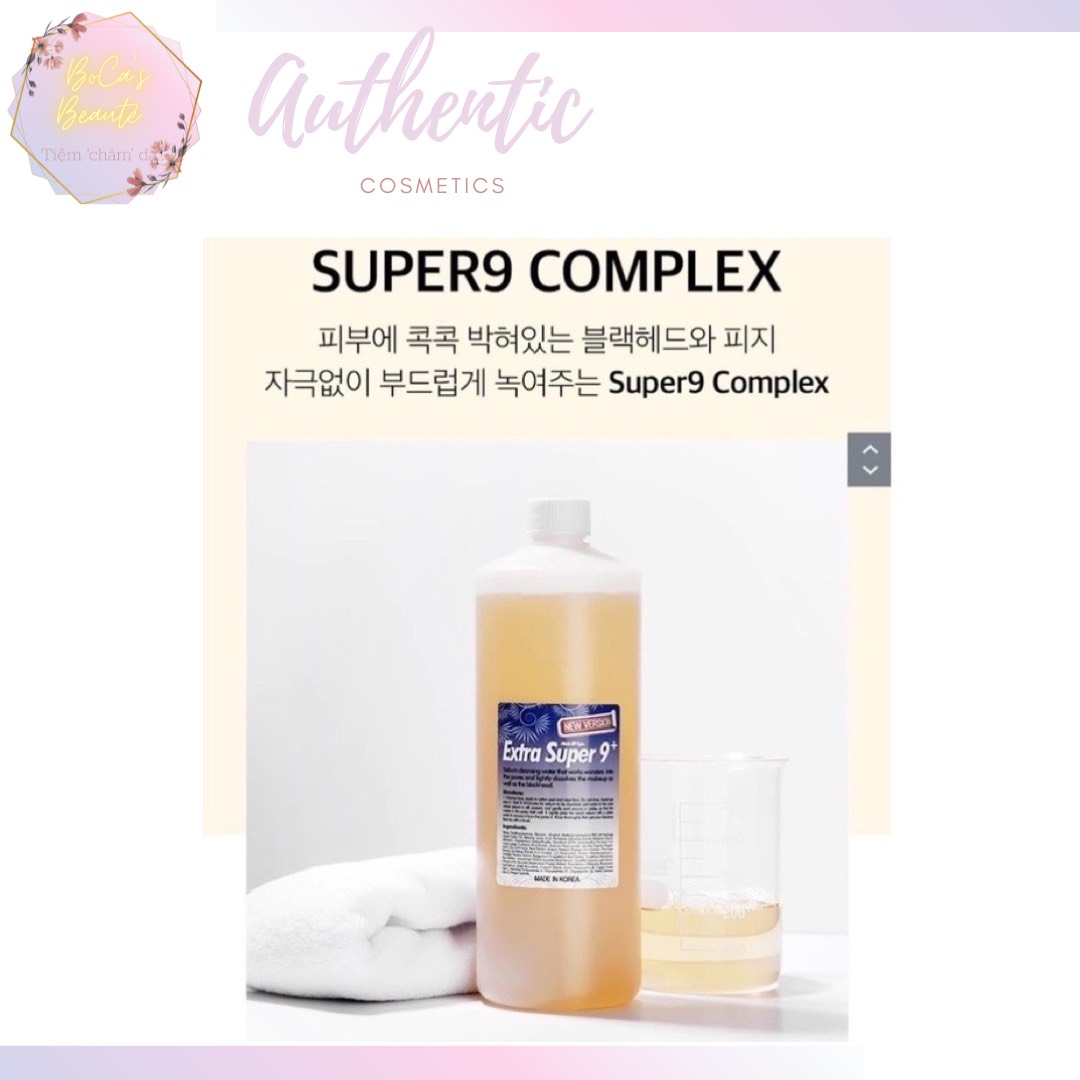 (30/50ml-CHIẾT CHAI NHỎ+QUÀ TẶNG) Dung Dịch Ủ Đẩy Mụn Đầu Đen MEDIPEEL EXTRA SUPER 9 COMPLEX