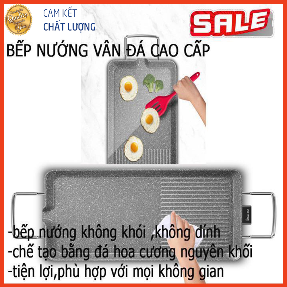 Vỉ nướng, bếp nướng điện bếp nướng đá hàn quốc cao cấp,bếp nướng điện samsung dh-ss01 không khói mặt vân đá gang nguyên khối,an toàn, hấp thụ thiệt nhanh, chống dính cao cấp- bảo hành 12 tháng