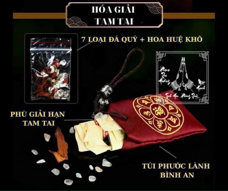 Túi Tam Tai Giải Hạn Con Giáp Thân Tý Thìn Trong Năm 2023