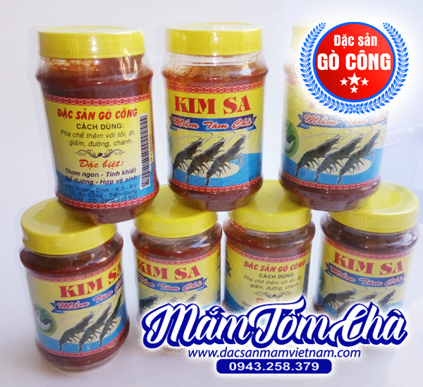 Mắm tôm chà Kim Sa - Đặc sản Gò Công