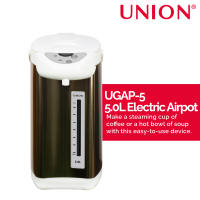 Union UGAP-5 5.0L Easy Touch Electric Airpot with Ultra-Large Capacity Smart Keep-Warm System and 3-Way Dispensing