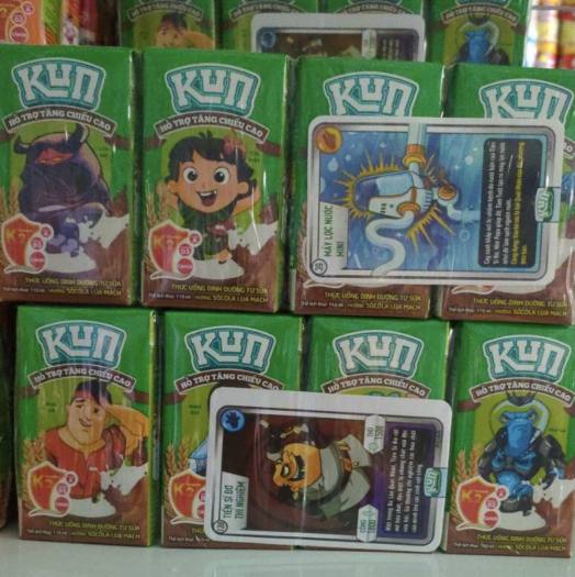 Thùng sữa kun Socola lúa mạch  48 hộp 110ml- Giàu canxi giúp bé cao lớn mỗi ngày...