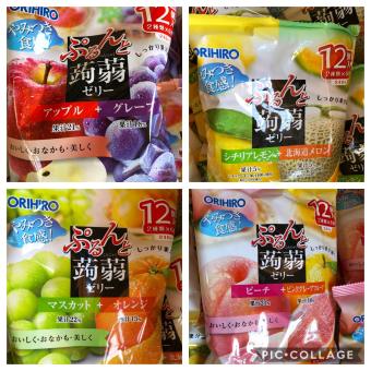 Thạch rau câu Orihiro mix vị - gói to 240g