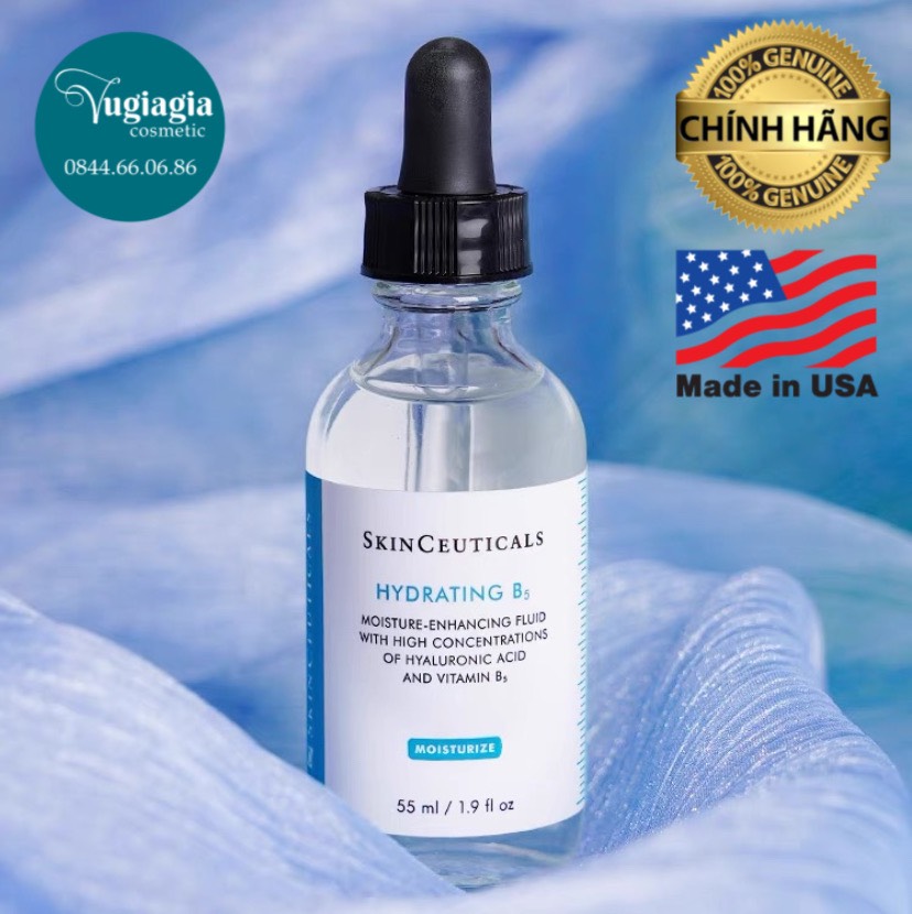 [30ml+ Bill us]  Skinceuticals Hydrating B5 Tinh chất Serum  giúp cấp ẩm và hỗ trợ quá trình tái tạo phục hồi da