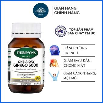 Bổ não tăng cường trí nhớ Thompson Ginkgo Biloba 6000mg