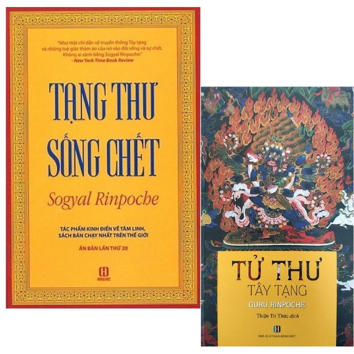 Combo 2 cuốn: tạng thư sống chết + tử thư tây tạng