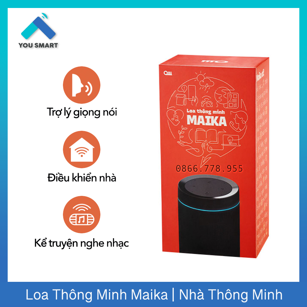 Loa thông minh maika - trợ lý ảo - thiết bị nhà thông minh.