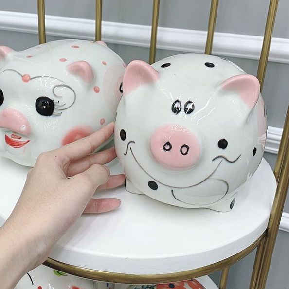 Heo đất tiết kiệm 2022, lợn sứ đẹp giá rẻ cute dễ thương