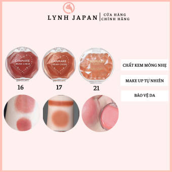 Má hồng dạng kem Canmake Cream Cheek Nhật Bản LYNHJP