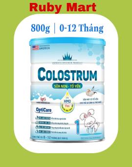 SỮA BỘT COLOSTRUM OPTICARE 1 CÓ CHỨA SỮA NON  LON 900G - Cho bé 0 -12 Tháng