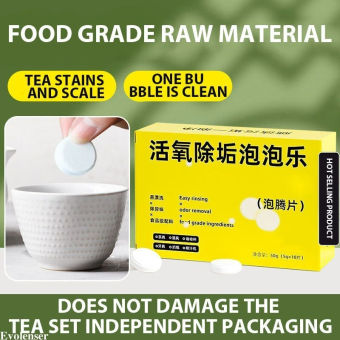 Viên Sủi Bọt Tẩy Trắng-Viên Sủi Oxy Hoạt Tính-Viên Làm Sạch Tẩy Cặn Oxy