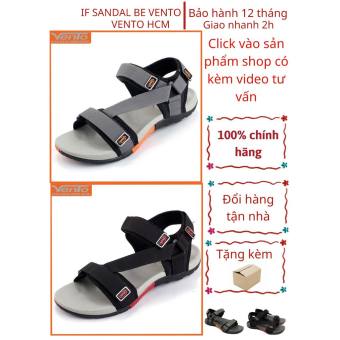 Giày Sandal Nam VENTO kiểu unisex quai chéo đế chống trơn , siêu bền, sandal học sinh