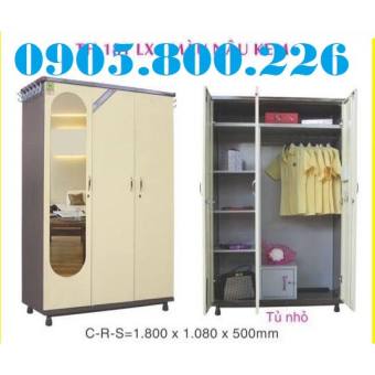 Tủ Sắt Quần Áo Lắp Ráp Trung Hưng 1M8X108