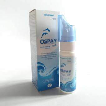 Lốc 10 chai Nước muối biển sâu Ospay Sea giảm viêm xoang, viêm mũi dị ứng, ngạt mũi, sổ mũi-Chai 70 ml