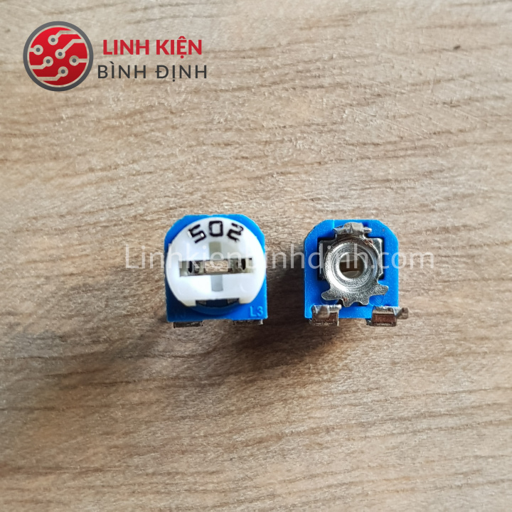 Túi 10 biến trở tam giác biến trở cúc áo vr 504