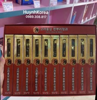 Sâm tẩm mật ong nguyên củ GeumSan Hàn Quốc hộp 10 củ