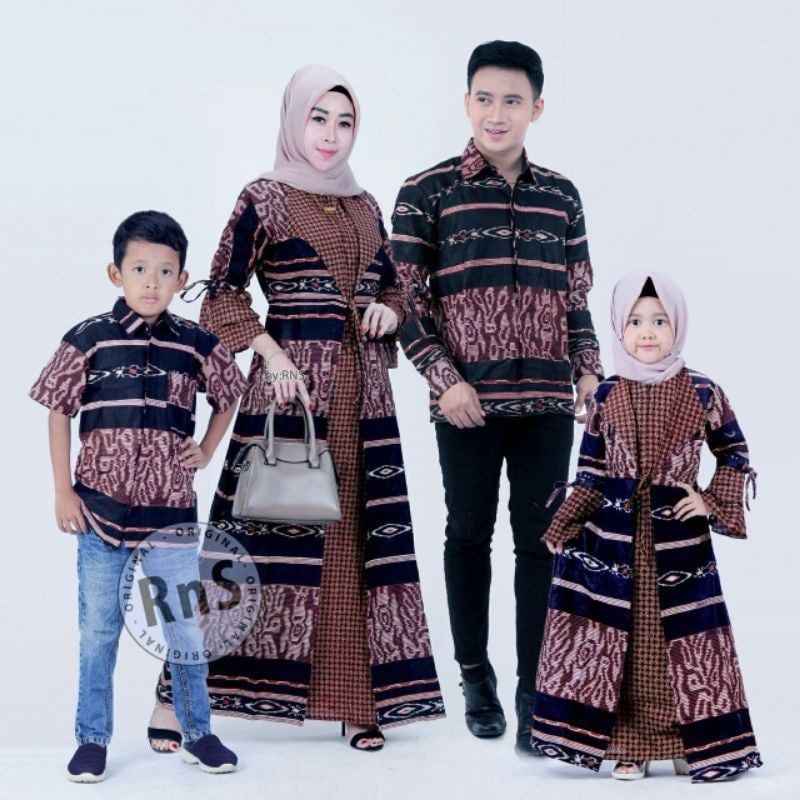 Batik Couple Keluarga - Sarimbit Keluarga Kemeja Couple Gamis Satndar DAN Jumbo - Termurah Bisa Pisah…
