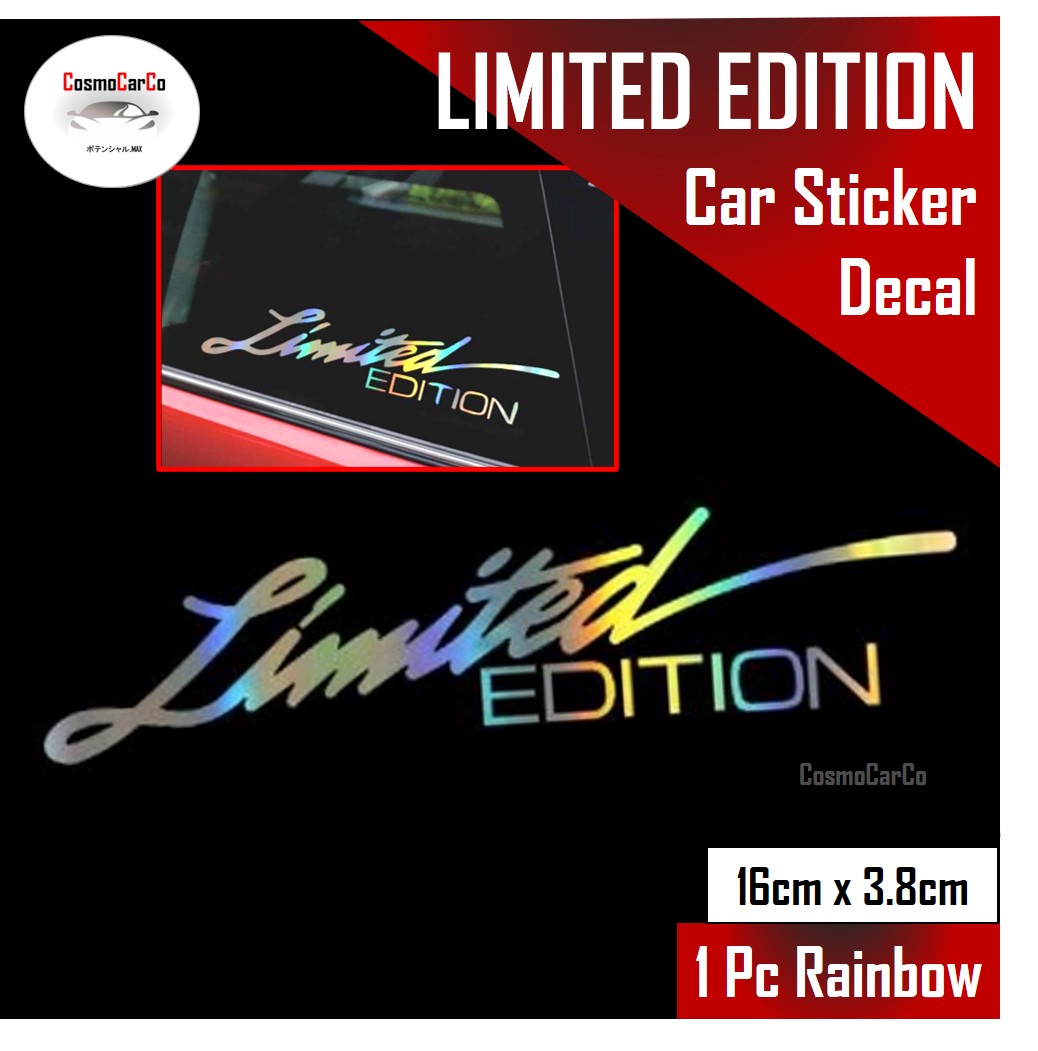 Limited Edition Decal - Best Price in Singapore - Oct 2023 | Lazada.sg