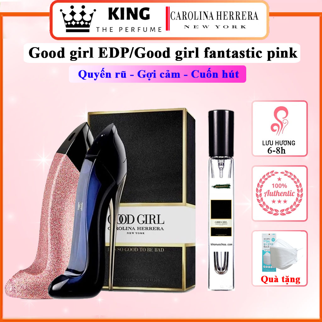Nước Hoa Nữ - Carolina Herrera Good Girl EDP/Good Girl Fantastic Pink Nước hoa cao cấp Nước hoa authentic Nước hoa chiết chai 5-10-20ml