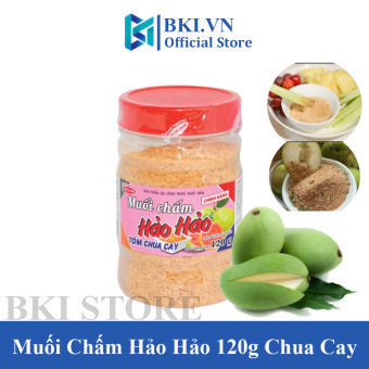 Muối Chấm Hảo Hảo Chua Cay 120gram Chính Hãng Acecook, Bột Canh Hảo Hảo Chuẩn Vị Tôm Chua Cay Chấm Hoa Quả, Muối Súp Ăn Là Nghiền