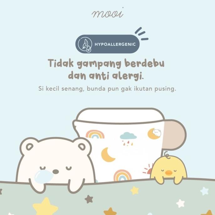 Mooi Mochi Hug Mini / Midi / Maxi / Jumbo Bantal Guling Anak Tencel Terbaik Dikelasnya