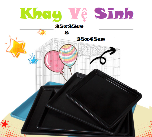 Khay vệ sinh Cho thú cưng 35x45cm