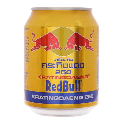 Nước tăng lực Bò húc Red Bull Thái Lan - Bò húc thái lon 250ml