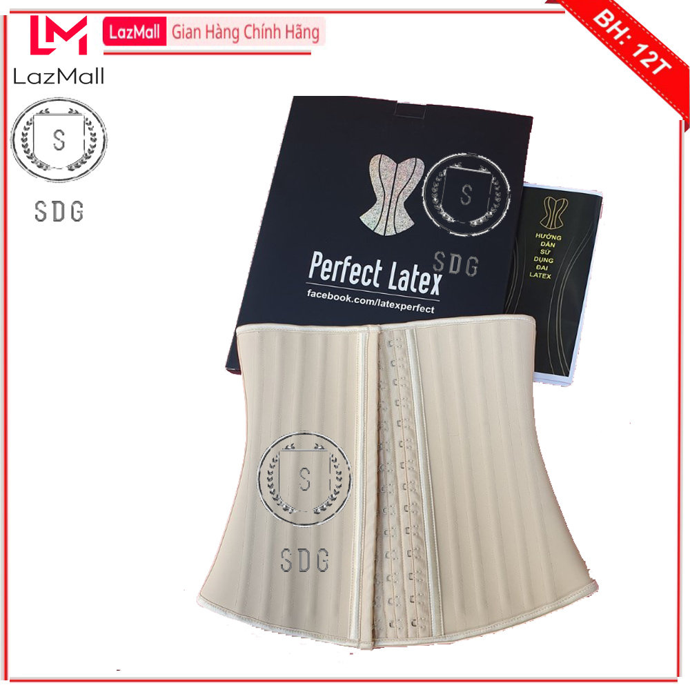  Đai Nịt Bụng Latex Chính Hãng 25 Xương - Giảm 3-7cm Bụng Sau Khi Đeo Shop Cho Đổi Size Thoải Mái Nếu Không Vừa Size - Chính Hãng SDGOLD 