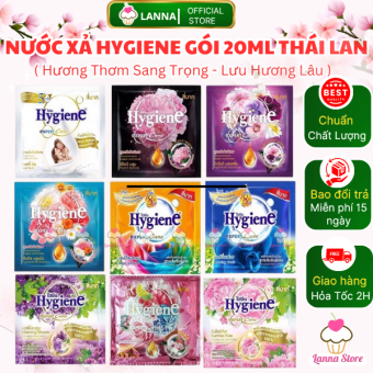 Nước Xả Hygiene Thái Lan Giặt Xả Vải, Quần Áo Siêu Đậm Đặc Mềm Vải Chính Hãng Gói 20ml