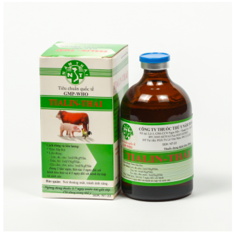 NĂM THÁI TIALIN THÁI 100ml tụ huyết trùng, suyễn, ,viêm phổi, tiêu chảy, hen....