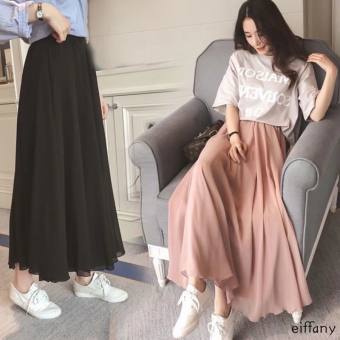 Chân Váy Dài Nữ Chân Váy Maxi Labuh Kembang Chân Váy Voan Chân Váy Màu Trắng Chân Váy Cổ Điển Labuh Chân Váy Maxi Nữ