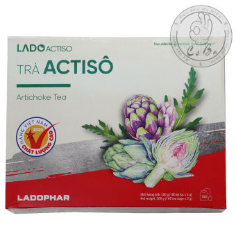 Trà  Atiso Thượng Hạng Hộp 100 Túi Lọc Ladophar