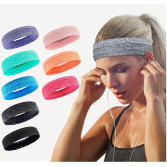 Băng Đô Thể Thao, Băng Trán Headband Đeo Đầu Tập Gym Thể Hình Chạy Bộ Thấm Mồ Hôi Nam Nữ Chính Hãng Aolikes AL2103