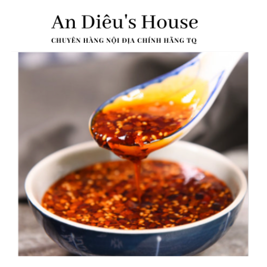 Ớt chưng dầu Trùng Khánh vị Cay vừa chai màu đỏ 230g