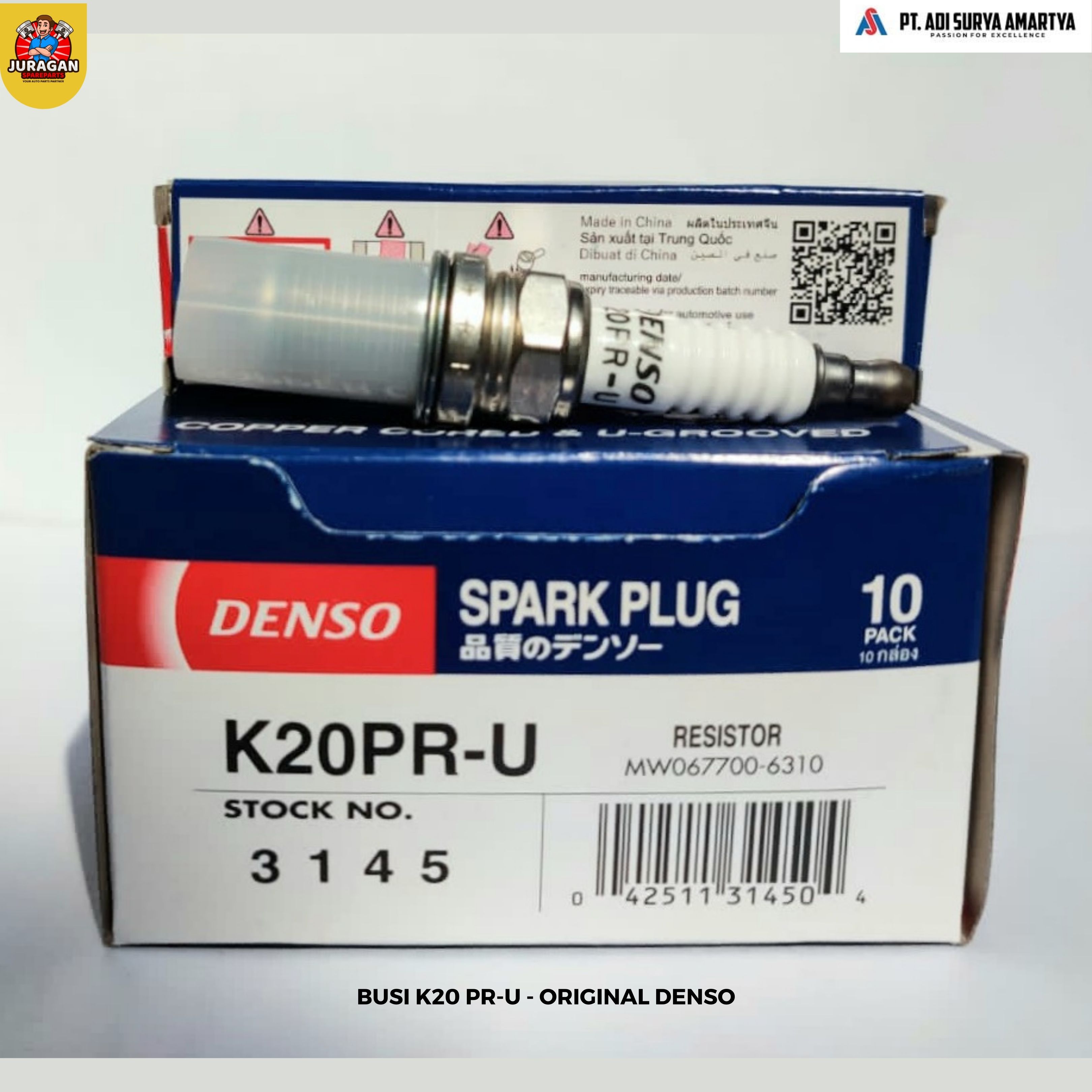 Busi Suzuki Apv, Toyota Avanza, Daihatsu Xenia Gc-415 K20 Prud Harga 24,200 rupiah*Gratis Ongkir