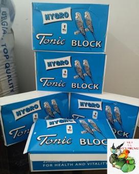 1 HỘP KHOÁNG TONIC(40 VIÊN) DÀNH CHO CHIMVẸT YẾN PHỤNG VÀ CHIM BẢY MÀU