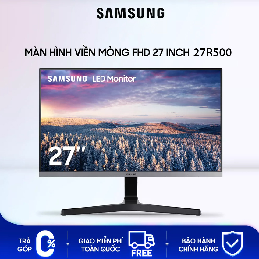 Màn hình viền mỏng Samsung FHD LS27R500, Màn hình 27 inch cong Samsung LC27F397FHEXXV 27.0Inch Cur